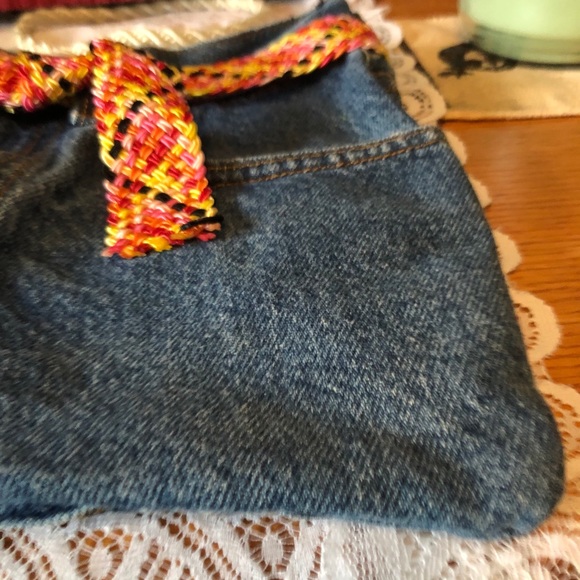 Purse made out of Levitz, with strap, Homemade, Great pattern❣️ - Picture 4 of 16